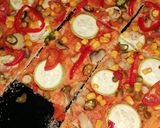 Pas rețetă Pizza vegană 🍕 2 fotografie