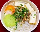 Hình bước làm 5 của món Bánh Canh Gõ Tay Nấu Chay