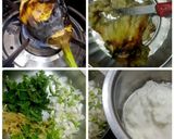A picture of step 1 of Eggplant Curd Bharta.