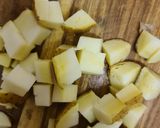 A picture of step 1 of Baked potato salad.
