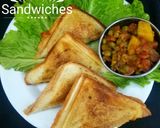 A picture of step 15 of Cheese & veggies sandwiches.