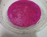 Foto langkah ke 7 dari resep Puding Lava Buah Naga Merah.