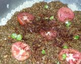 A picture of step 14 of Keema Masoor Biryiani.