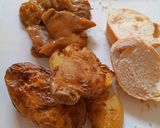 Foto del paso 2 de la receta: Blanda de cerdo al horno con papas y salsa de mostaza