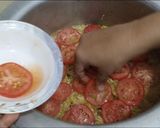 A picture of step 15 of Rangeen Pulao.