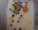 Foto del paso 1 de la receta: Budín de arándanos saludable