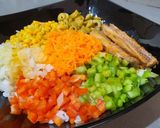 Foto del paso 2 de la receta Ensalada /poke de caballa con salsa agridulce