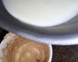 A picture of step 2 of Chocolate coffee with nuts.