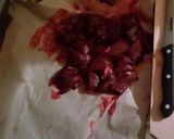 A picture of step 1 of Fried Liver.