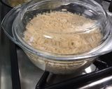 Une image de l'étape 4 de Dôme de riz à la prune et fines herbes.