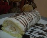 Foto langkah ke 8 dari resep Bolu gulung keju.