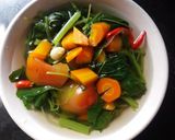 Foto langkah ke 5 dari resep Sayur bayam wortel.