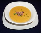 Foto del paso 6 de la receta: CREMA DE ARVEJAS AMARILLAS PARTIDAS SECAS, CON JAMÓN AHUMADO