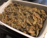 Une image de l'étape 14 de Ciocches multicolores en gratin aux champignons et fromage de chèvre.