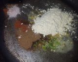 A picture of step 2 of Potato Toffee.