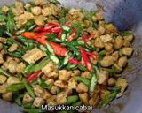 Foto langkah ke 10 dari resep Oseng kering buncis tahu (oseng tanpa air).