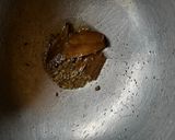 A picture of step 3 of Methi Malai Matar.