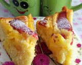 Hình bước làm 15 của món Mixed Fruits Pastry Cake (Bánh bông lan hoa quả thập cẩm)