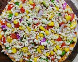 चीज़ कॉर्न पिज़्ज़ा (Cheese corn pizza recipe in Hindi) रेसिपी चरण 2 फोटो