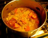 A picture of step 3 of Carrot masoor dhal koottu.