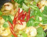 Foto langkah ke 4 dari resep Udang Pedas Manis.