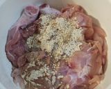 Hình bước làm 1 của món Đùi Gà Rim Tiêu với NCKD - Chicken w Black pepper Sauce