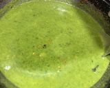 A picture of step 3 of Aaloo in Palak Gravy.