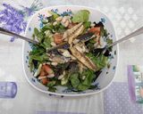 Pas rețetă Salată de vară cu macrou 3 fotografie