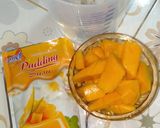 Foto langkah ke 1 dari resep Pudding nutrijel mangga dengan fla yummie.