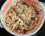 Une image de l'étape 1 de 🌱 Muesli au fromage frais et graines de grenade.