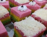 Foto langkah ke 4 dari resep Bolkus Loyang Pelangi.