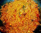 A picture of step 3 of Butter Matar paneer masala.
