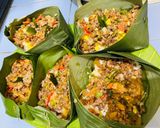 Foto langkah ke 6 dari resep Nasi daging takir pontang.