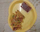 A picture of step 9 of Chikcpea Toast.