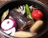 Foto del paso 1 de la receta Sopa ligera de merluza y arroz