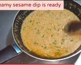 A picture of step 3 of Sesame dip(sauce).