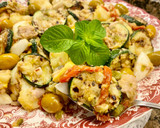 Foto del paso 12 de la receta: Ensalada de patatas, calabacín y atún en escabeche