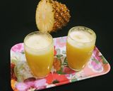 A picture of step 3 of Fresh Pineapple Juice.