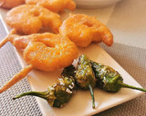 Foto del paso 7 de la receta: Brocheta de Buñuelos de Langostinos