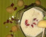 A picture of step 3 of Mango shake.