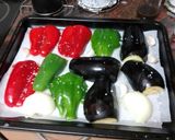 Foto del paso 3 de la receta: Contramuslos de pollo asados en freidora de aire con escalibada
