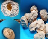 A picture of step 1 of Fulka Roti.