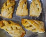 Cheezy chicken puff samosa recipe step 6 photo