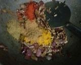 A picture of step 4 of Mushroom & Green pease in khoya malai Gravy.
