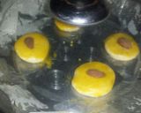 A picture of step 7 of Nankhatai.