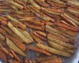 Foto del paso 3 de la receta Guarnición saludable de boniato y patata especiados
