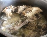 Hình bước làm 1 của món Súp Gà Hầm Rau Củ (Nấu Từ Nước Ninh Gà)