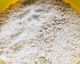 A picture of step 1 of Besan Burfi.