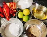 ખાટી મીઠી લાલ મરચાની ચટણી(Khati-mithi red chilli chatney recipe in Gujarati) રેસીપી સ્ટેપ1ફોટો