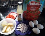 A picture of step 1 of Pasta indiyna.